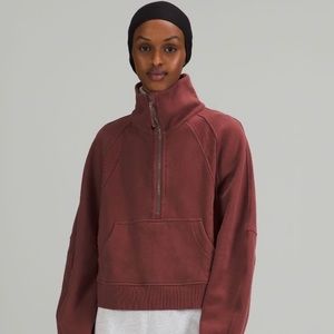 Lululemon Scuba Oversized Funnel Neck Half-Zip